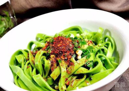 油泼菠菜面培训