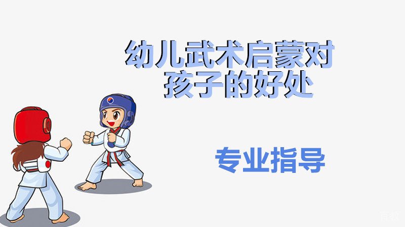 幼儿武术启蒙对孩子有那些好处