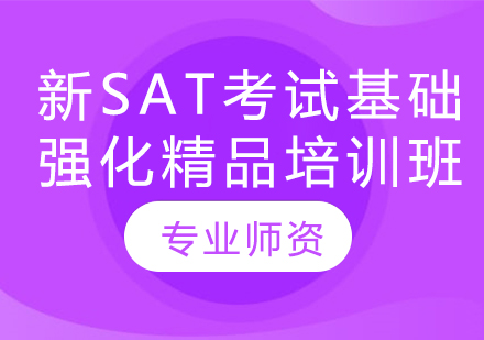 新SAT考試基礎(chǔ)強化精品培訓(xùn)班