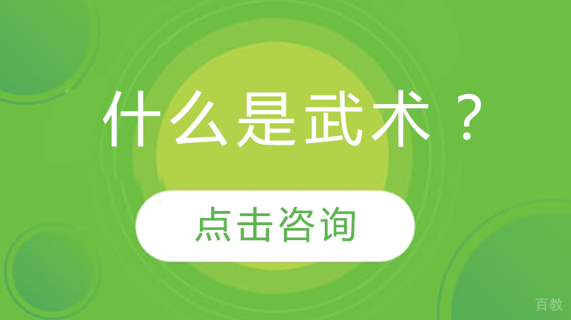 什么是武术?
