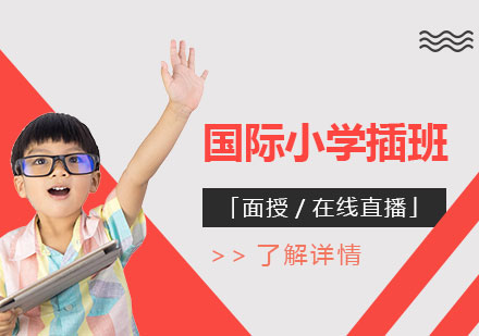 上海国际小学插班课程「面授/在线直播」