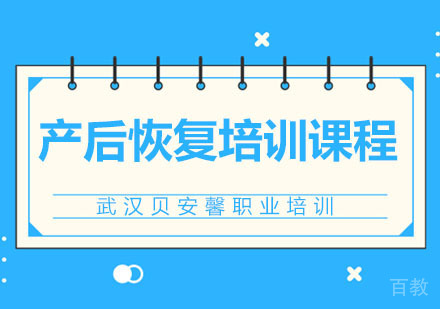 武汉贝安馨职业培训_武汉产后恢复培训课程