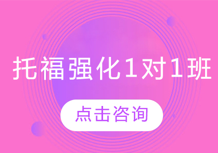 托福強(qiáng)化1對(duì)1班