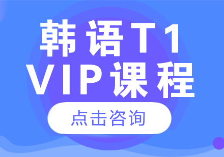 成都韩语韩语T1-VIP课程