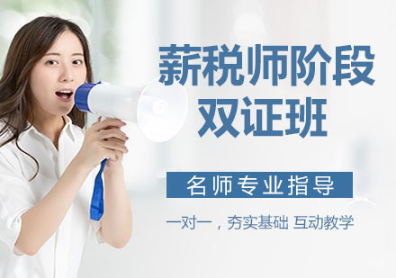 天津薪税师阶段双证班