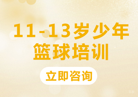 北京11-13岁少年篮球培训
