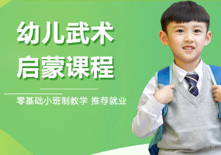 幼儿武术启蒙课程