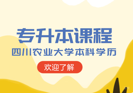 成都专升本课程