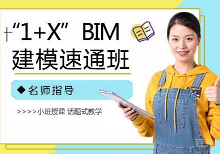 “1+X”BIM建模速通班