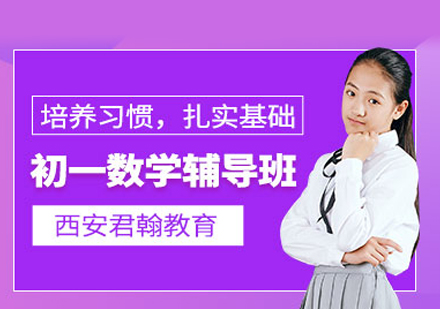 初一数学培训