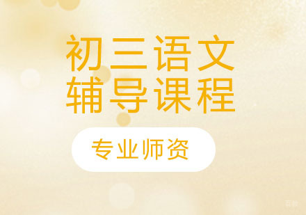 天津初三语文辅导课程