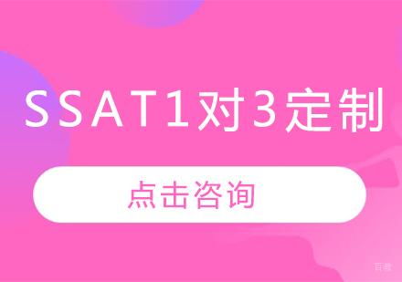 长春SSAT1对3定制班
