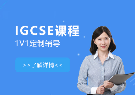 上海IGCSE课程一对一定制辅导
