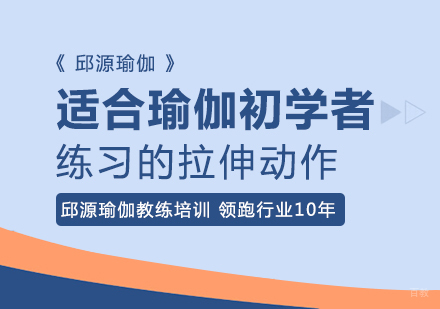 适合瑜伽初学者练习的拉伸动作