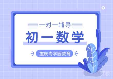 重庆初一数学辅导课程