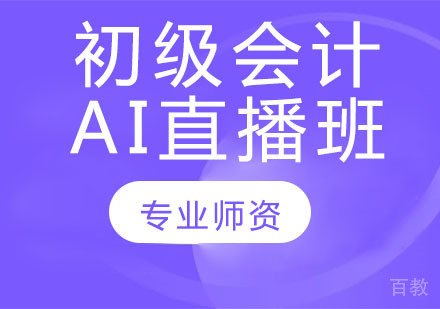 初级会计AI直播班