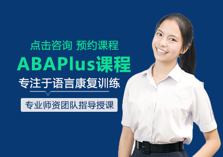 郑州早教ABAPlus课程