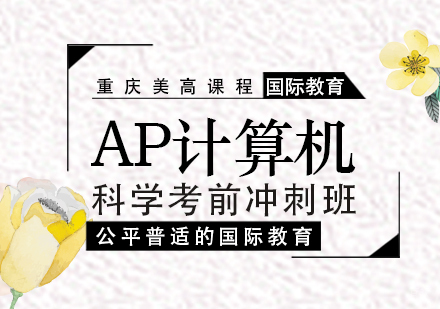 重庆AP计算机科学考前冲刺班