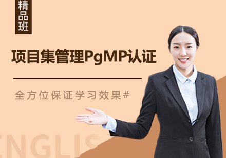 北京项目管理师项目集管理PgMP°认证培训
