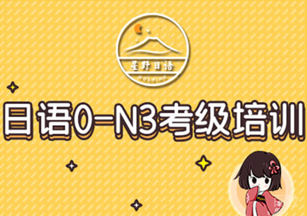 日语0-N3考级培训
