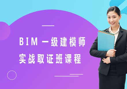 北京建筑/财经BIM一级建模师实战班课程培训