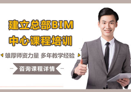 北京BIM工程师如何建立总部BIM中心课程培训