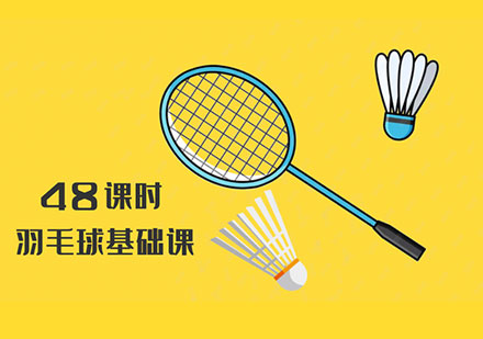 北京体育羽毛球48课时基础课培训