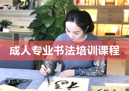 北京成人专业书法培训课程