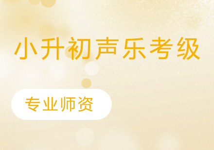 小升初声乐特考