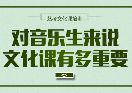 重庆艺术生文化课-对音乐生来说，文化课有多重要