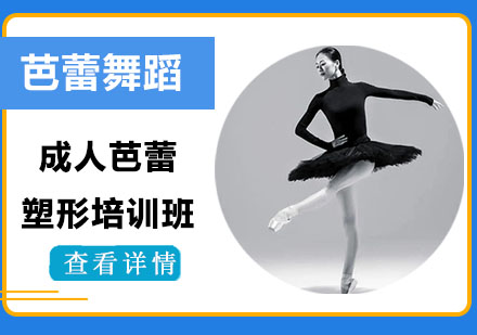 上海芭蕾成人芭蕾塑形培训班