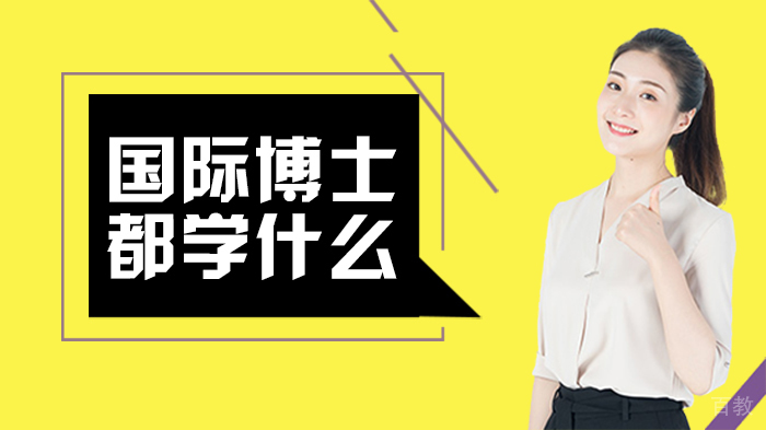 国际博士都学什么
