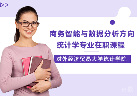 对外经济贸易大学统计学院统计学专业商务智能与数据分析方向在职课程