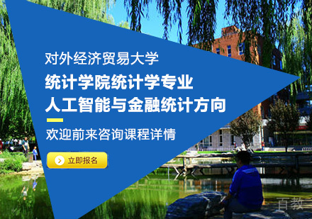 对外经济贸易大学统计学院统计学专业人工智能与金融统计方向培训班