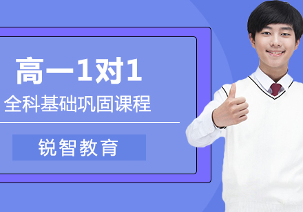 成都高一1对1全科基础巩固课程