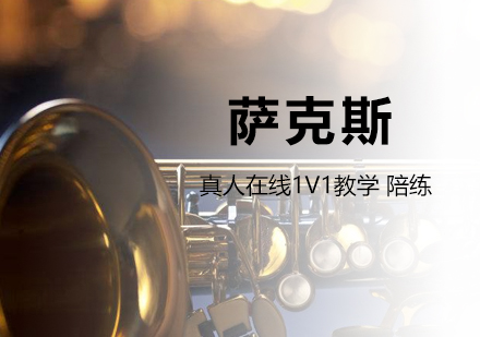 上海乐器萨克斯一对一培训网课真人在线教学