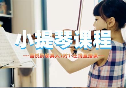 上海小提琴在线培训课程