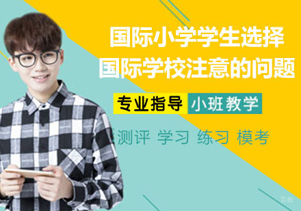 国际小学学生选择国际学校注意的问题