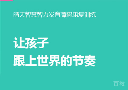 智力发育障碍康复训练课程