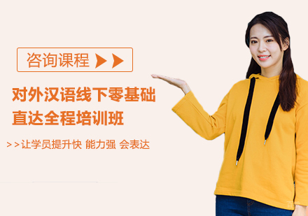 广州对外汉语线下零基础直达全程培训班