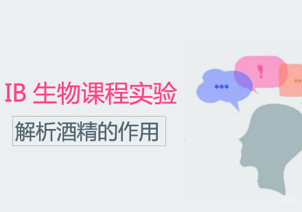 重庆国际高中-IB生物课程实验，解析酒精的作用