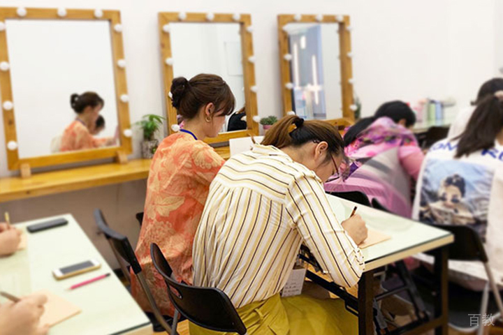 认真刻苦学生