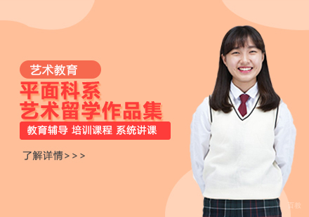 天津平面科系艺术留学作品集