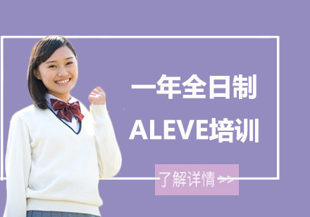 上海一年全日制ALEVE培训