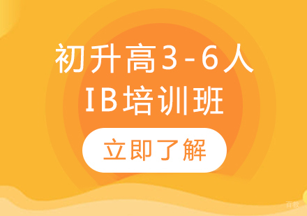 上海初升高3-6人IB培训班