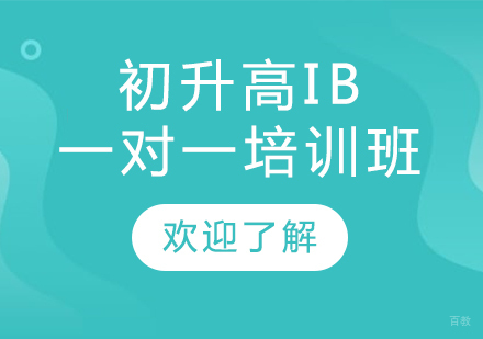 上海初升高IB一对一培训班