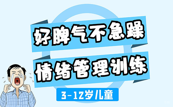 广州儿童情绪管理课程