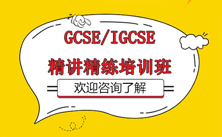 广州国际高中GCSE/IGCSE精讲精练培训班