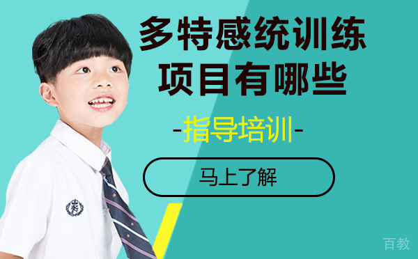 多特感统训练项目有哪些?