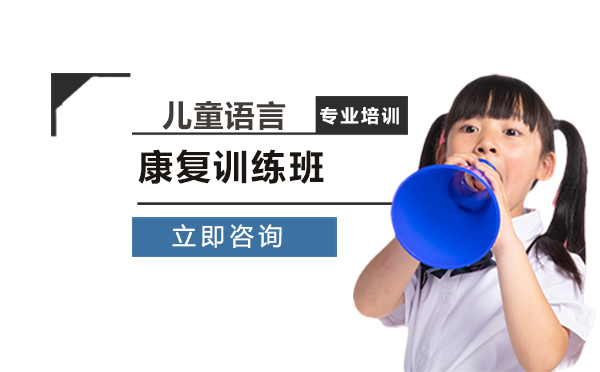 北京健康管理师儿童语言康复训练班